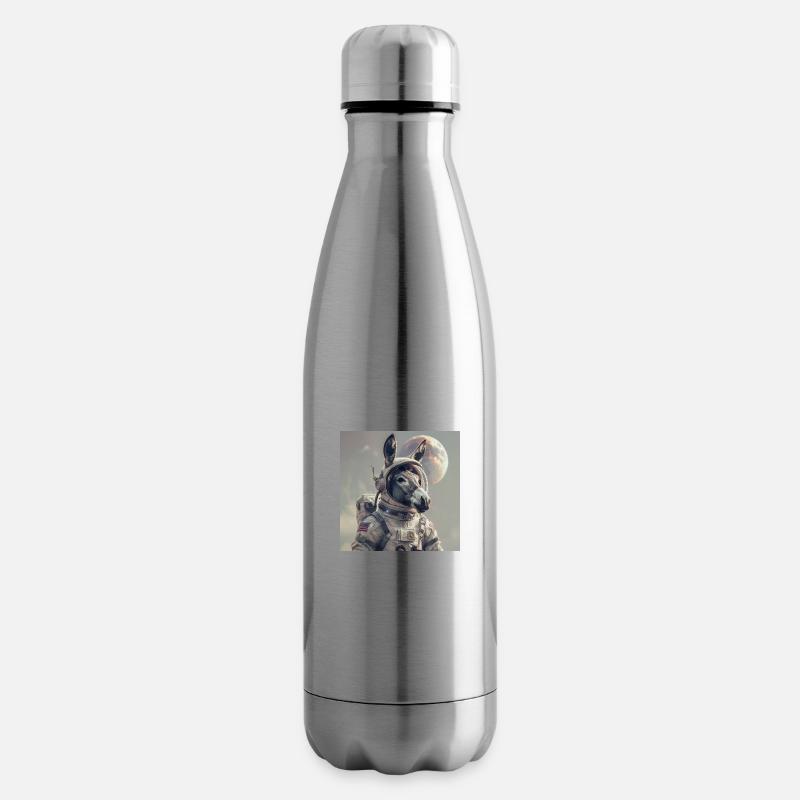Esel - Isolierflasche - Lightsilver