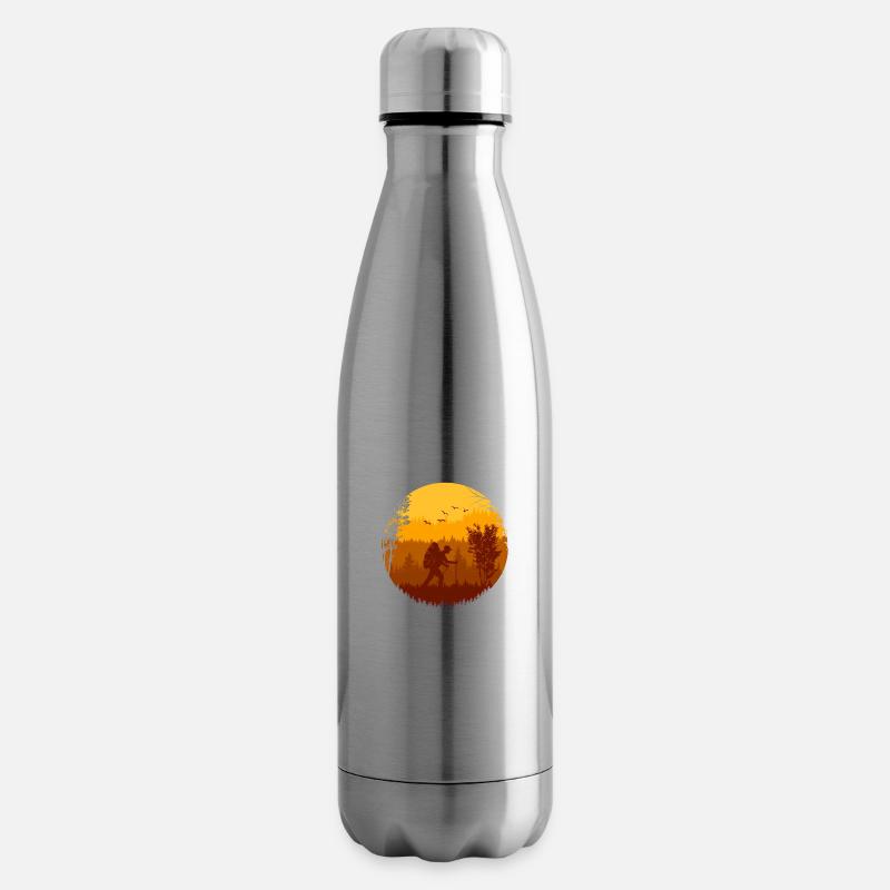 Wanderreise - Isolierflasche - Lightsilver