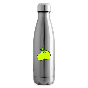 zitronen - Isolierflasche - Lightsilver - Rechts