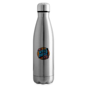 Well don! - Insulated Water Bottle - silver - Right