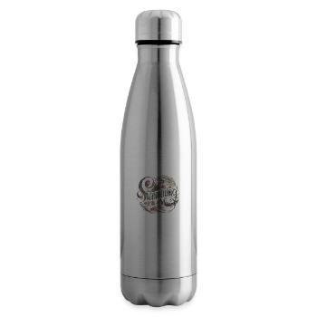 Blumen Schwimmer - Isolierflasche - Lightsilver - Rechts