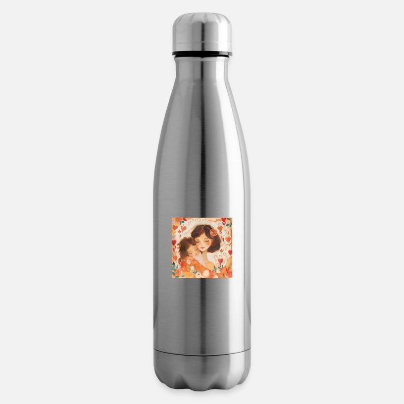 Mamas Liebe - Isolierflasche - Lightsilver