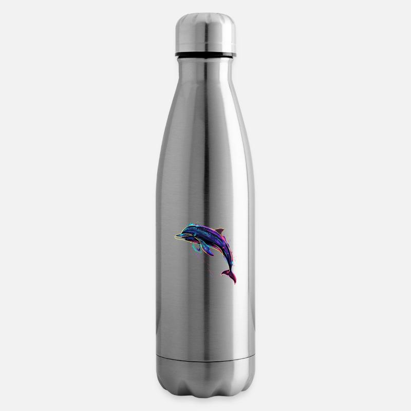 Delfin - Isolierflasche - Lightsilver