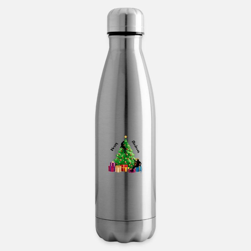 Happy Climbmass - Isolierflasche - Lightsilver
