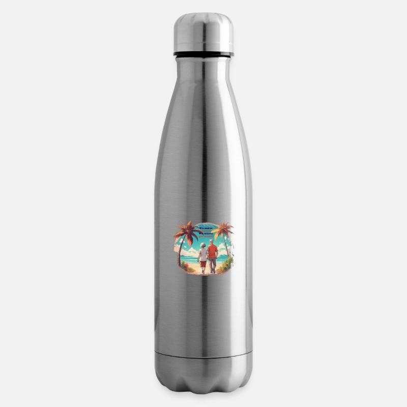 Wir sind in Rente - Isolierflasche - Lightsilver