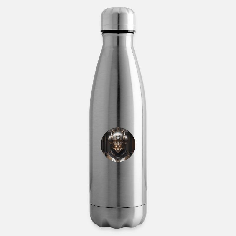 AI - Artificial Intelligence robot - Insulated Water Bottle - silver