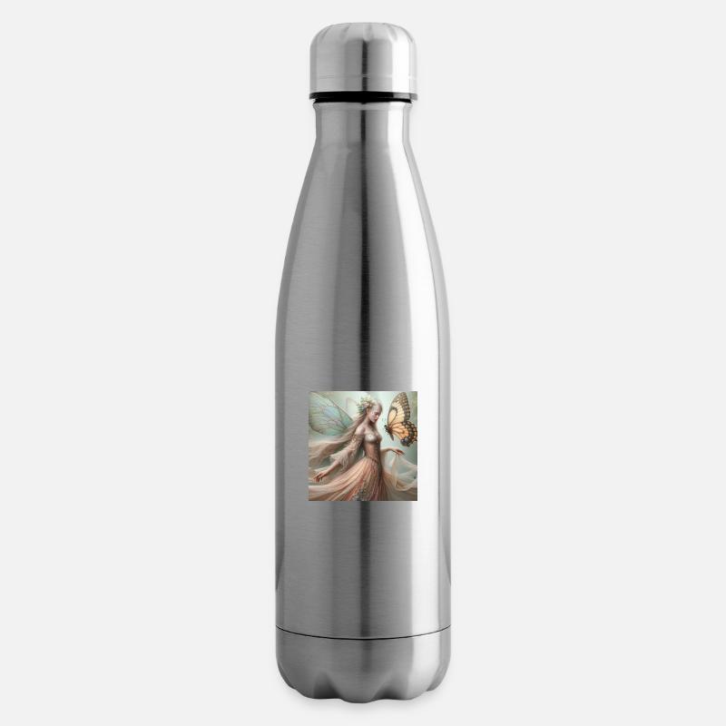 Schmetterlings-Fee. - Isolierflasche - Lightsilver