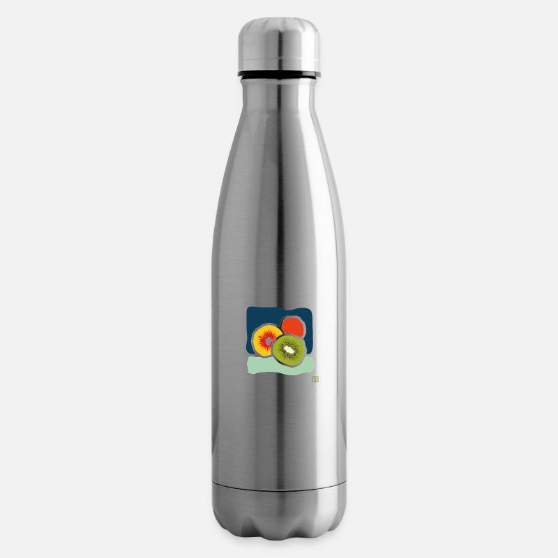 Kiwi - Isolierflasche - Lightsilver