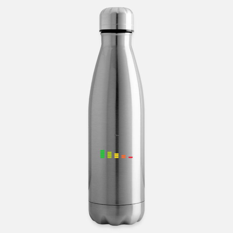 Atsem - Durée du vie d'une Atsem Humour Cadeau - Bouteille isotherme - argent clair