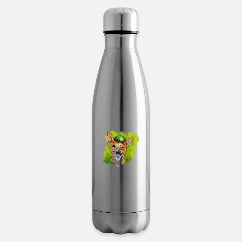 DogMelon - Isolierflasche - Lightsilver