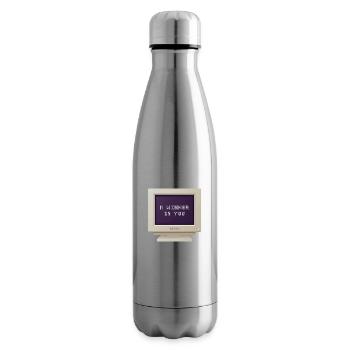 CRT Design - A winner is you - Insulated Water Bottle - silver - Right