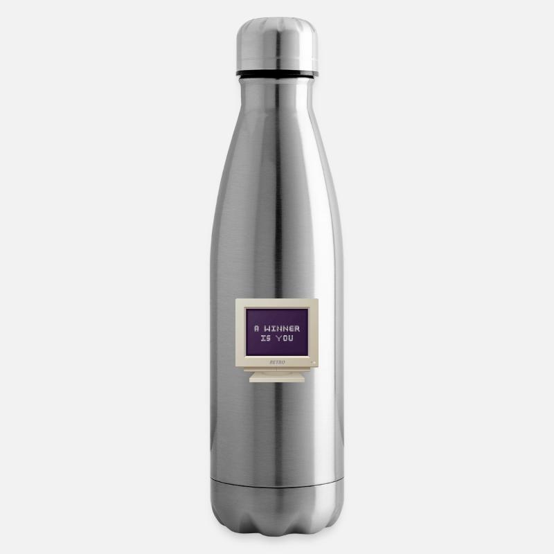 CRT Design - Ein Gewinner sind Sie - Isolierflasche - Lightsilver