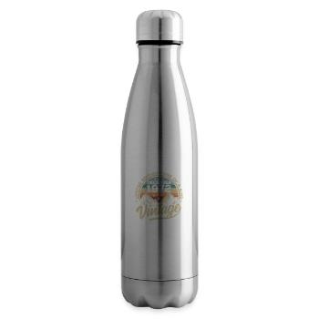 Original December 1972 - 53rd Birthday Gift - Insulated Water Bottle - silver - Right