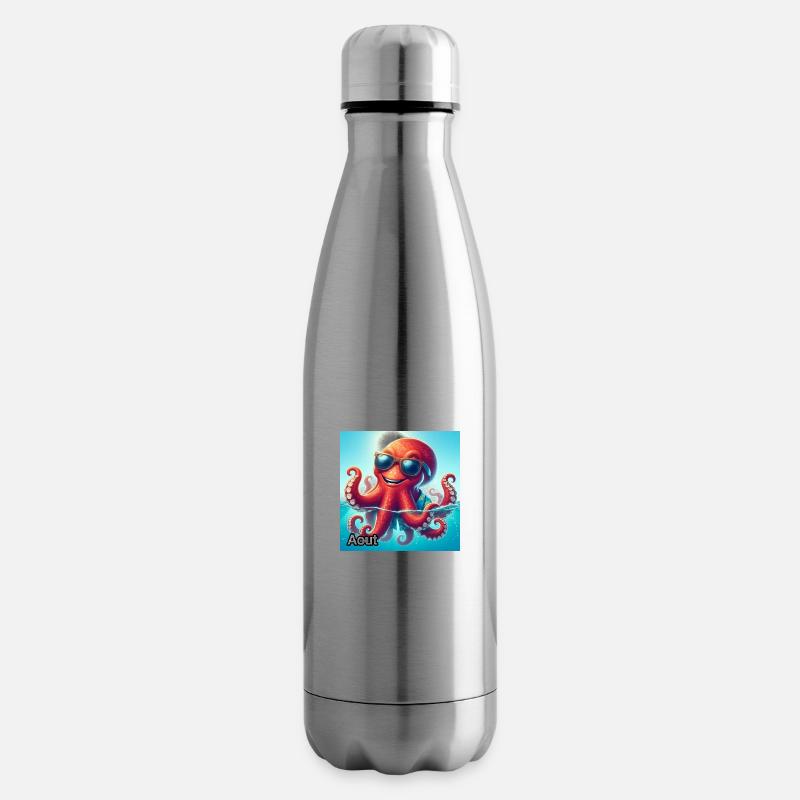 AOUT - Bouteille isotherme - argent clair