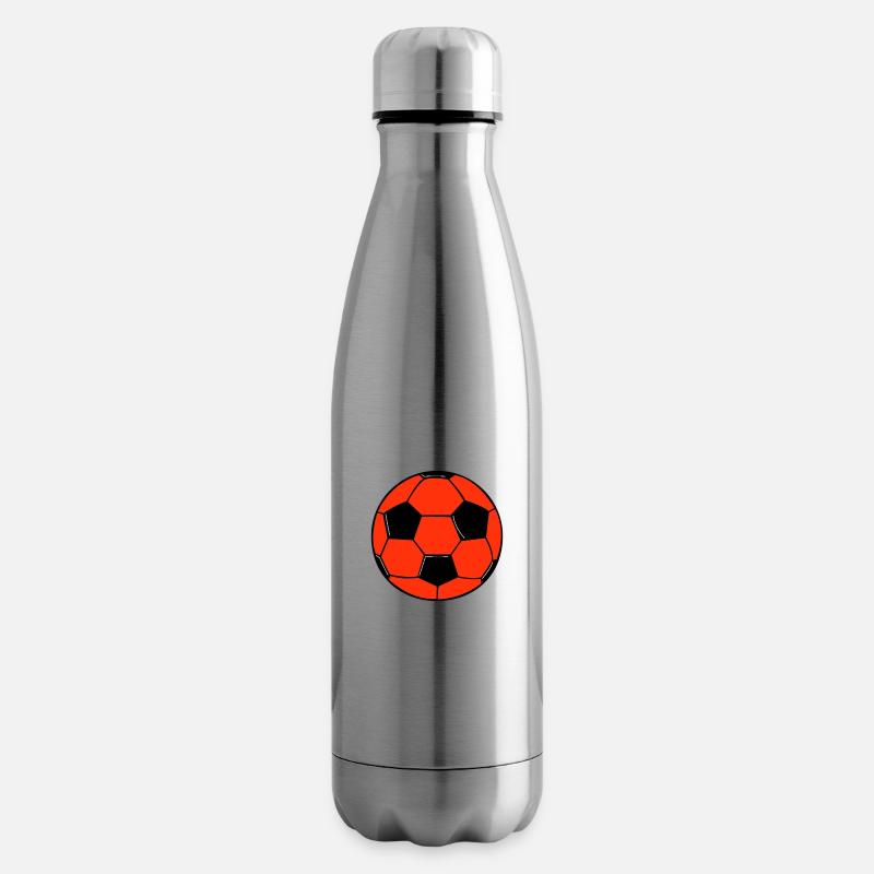 Fußball - Isolierflasche - Lightsilver