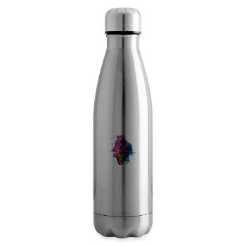 Saxophon Bunt Saxophonist Musik Jazz - Isolierflasche - Lightsilver - Rechts