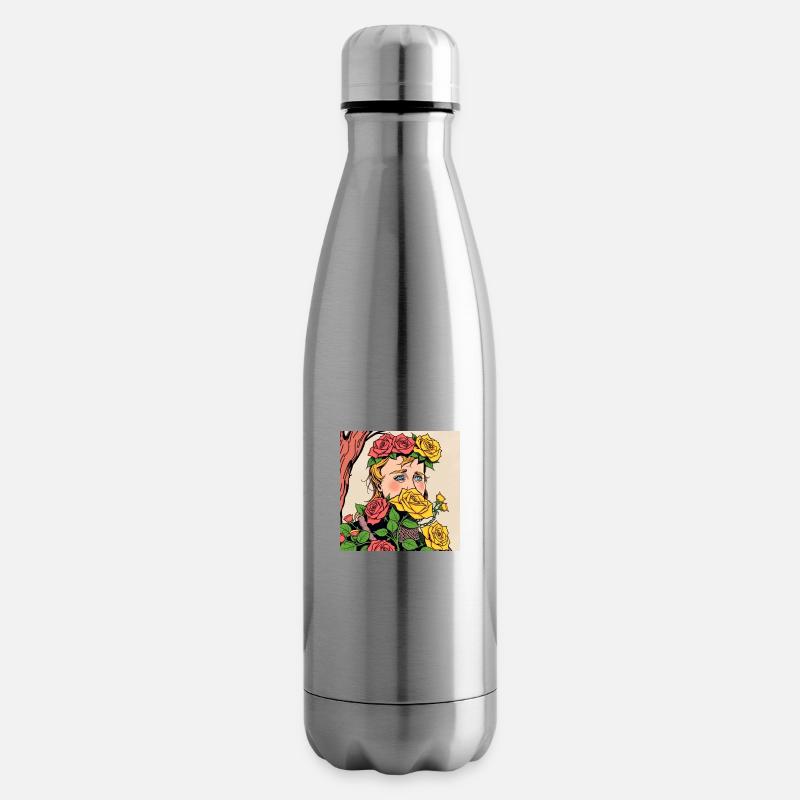 Knight Rose - Isolierflasche - Lightsilver