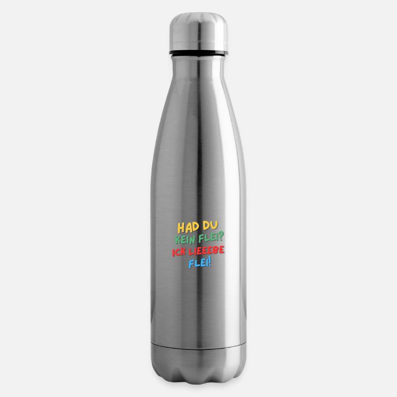 Vous n’avez pas de Flei ? J’adore Flei ! - Bouteille isotherme - argent clair