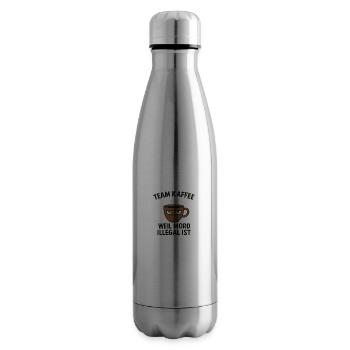 TEAM KAFFE-WEIL MORD ILLEGAL IST - Isolierflasche - Lightsilver - Rechts