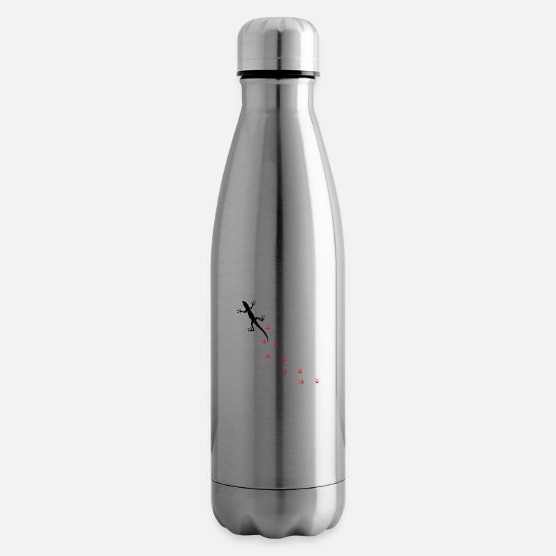 Gecko - Isolierflasche - Lightsilver