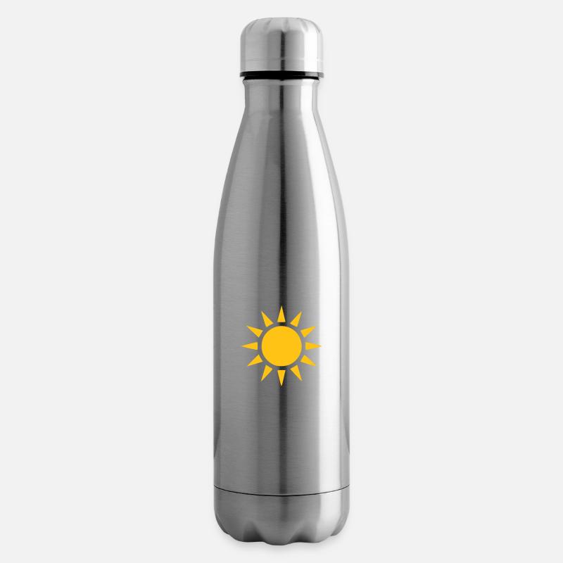 sonne - Isolierflasche - Lightsilver