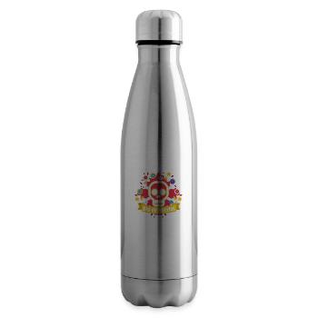 dia de muertos rot - Isolierflasche - Lightsilver - Rechts