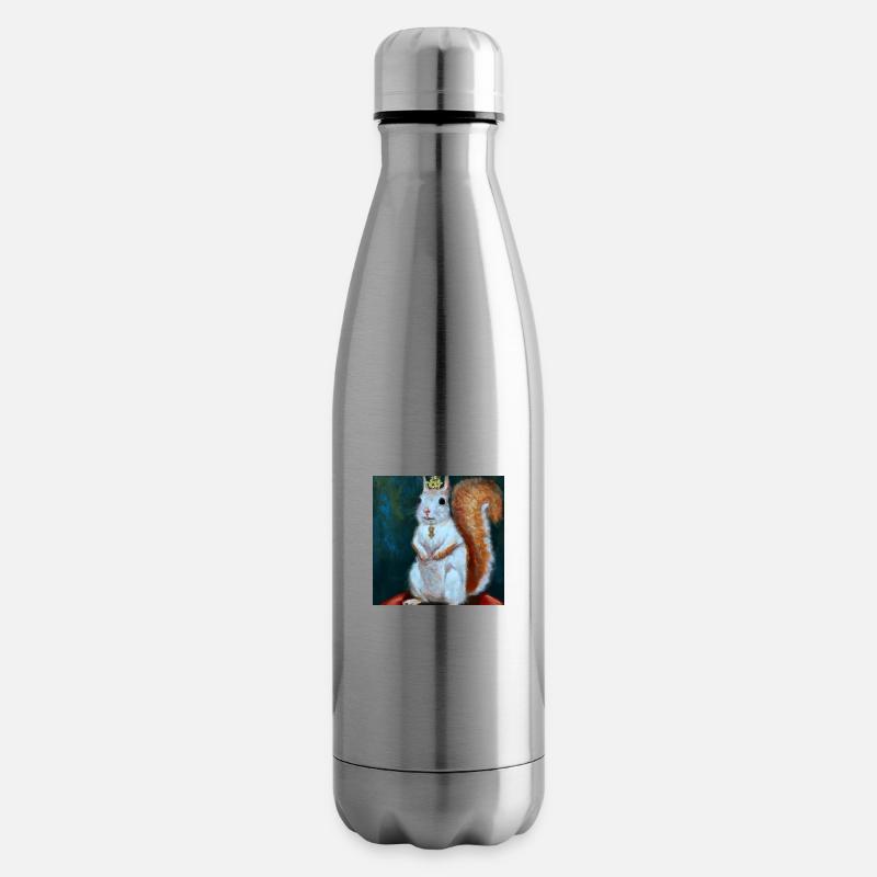Die Eichhörnchen Königin - Isolierflasche - Lightsilver
