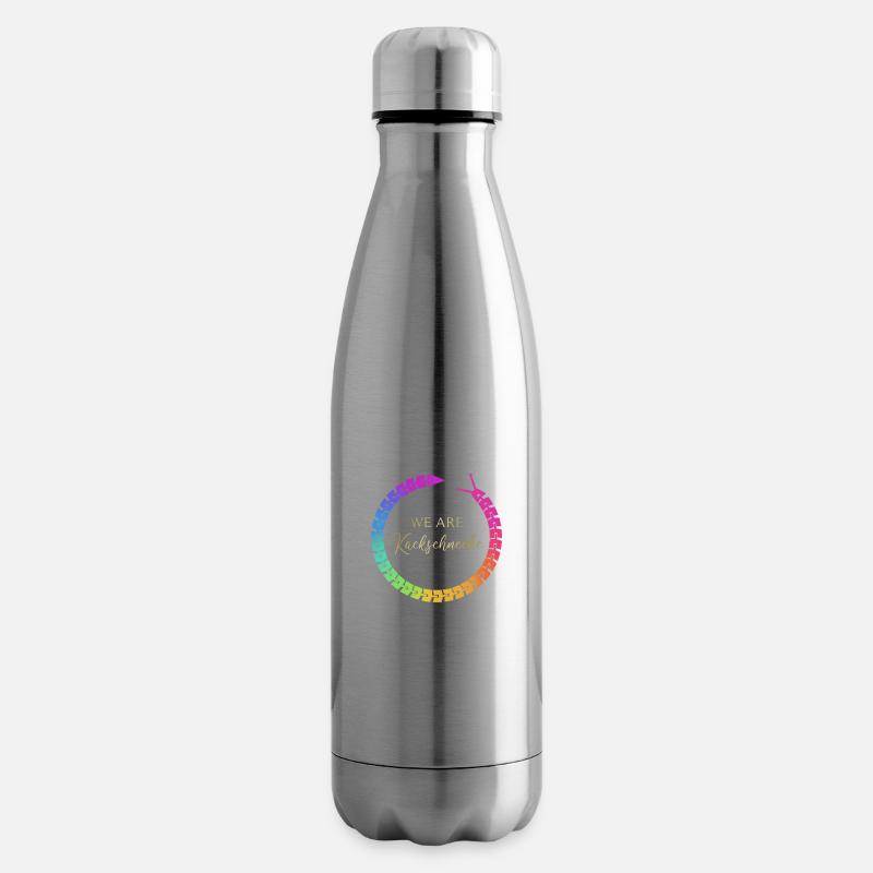We are kackschnecke 2 - Isolierflasche - Lightsilver