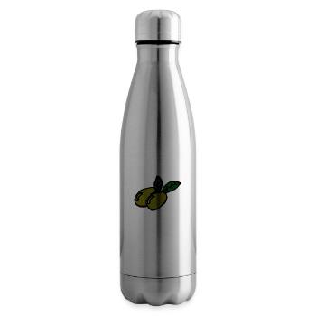 Zwei Oliven - Isolierflasche - Lightsilver - Rechts