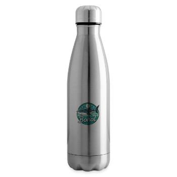 Bohol Philippines - Insulated Water Bottle - silver - Right