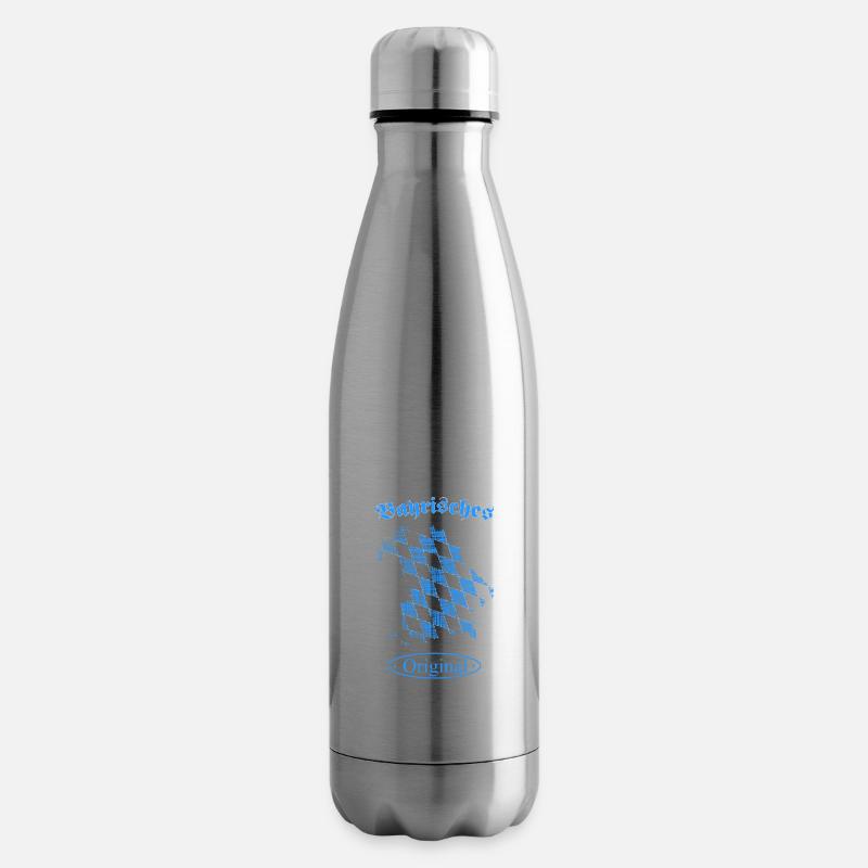 Bayern, bayrisches original - Isolierflasche - Lightsilver