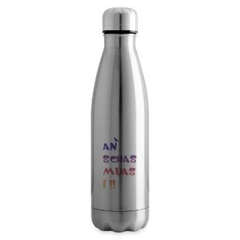 An Schas muas i - Isolierflasche - Lightsilver - Rechts