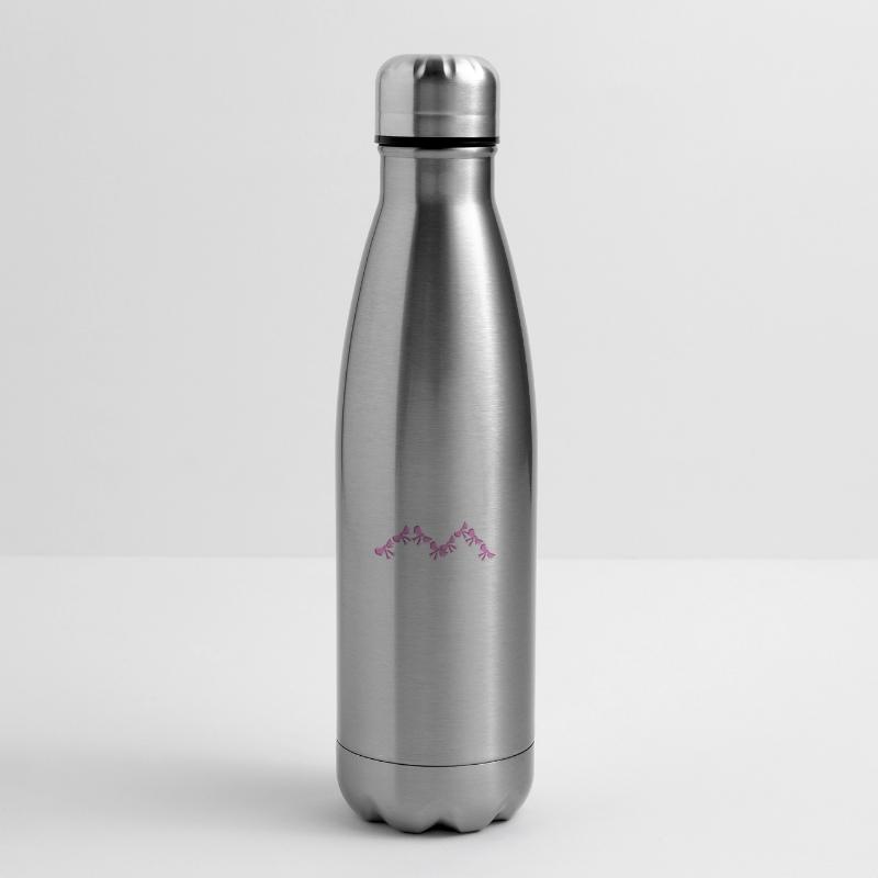 loop symbol fly angular pink Insulated Water Bottle