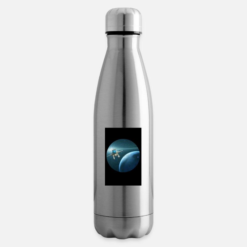 Erkunden Sie Ihre Welt - Isolierflasche - Lightsilver