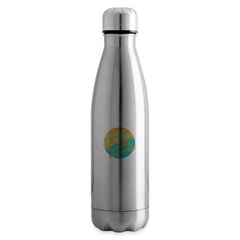 Évitez le plastique - Bouteille isotherme - argent clair - Droite