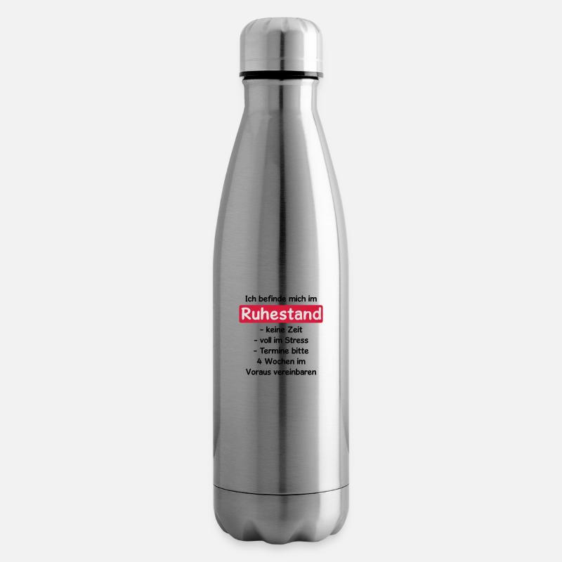 Shirt "Ich befinde mich im Ruhestand", Rente, - Isolierflasche - Lightsilver