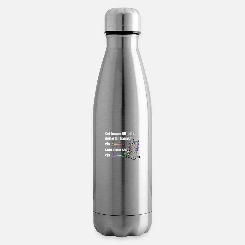 Sei immer du selbst - Isolierflasche - Lightsilver