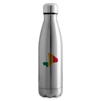 mali - Bouteille isotherme - argent clair - Droite