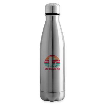 Duck Hunter, Duck This Ducking Duck, Waterfowl - Isolierflasche - Lightsilver - Rechts