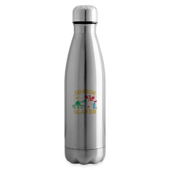 Dragon Slayer Knight Ren Faire LARP, Renaissance - Isolierflasche - Lightsilver - Rechts