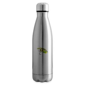 Dieser Kerl liebt es, grüne Highlander mit der Fliege zu binden - Isolierflasche - Lightsilver - Rechts