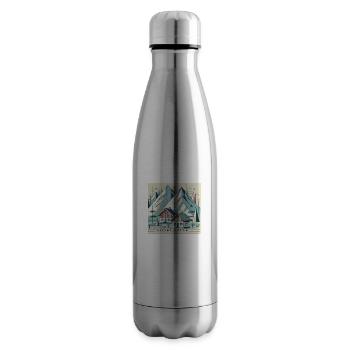 Alpine dream - Insulated Water Bottle - silver - Right