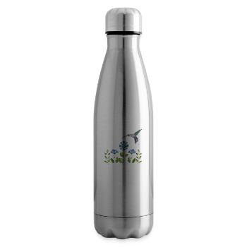 Bunter Vogel - Isolierflasche - Lightsilver - Rechts