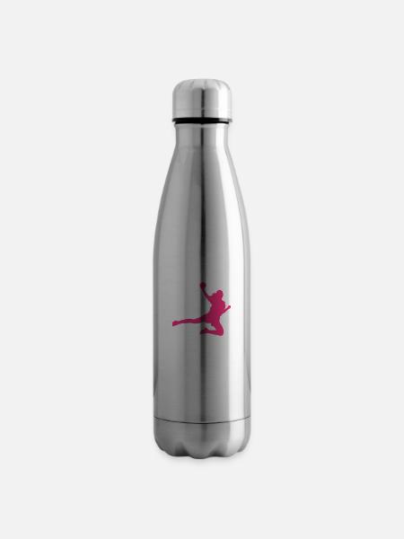 Handball - Isolierflasche - Lightsilver