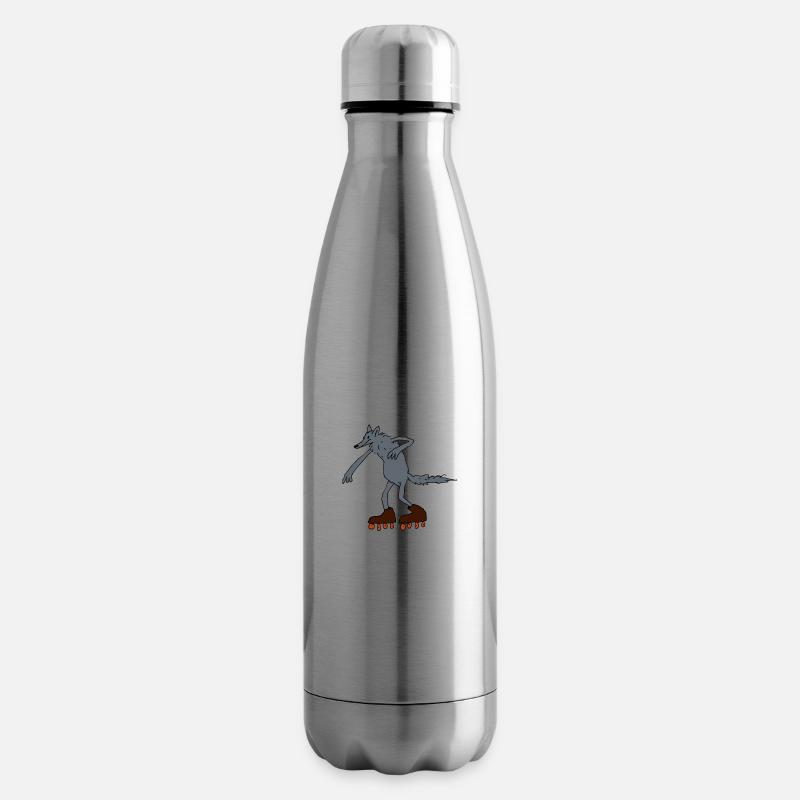 Wolf - Isolierflasche - Lightsilver