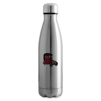 oldie Oldtimer Auto Wagen Fahrzeug witzig - Isolierflasche - Lightsilver - Rechts