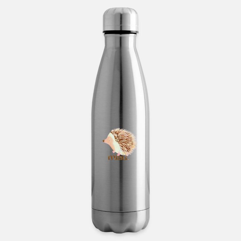 miau - Isolierflasche - Lightsilver