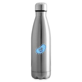 MICROBIOLOGIST: Sweet bacteria - Insulated Water Bottle - silver - Right