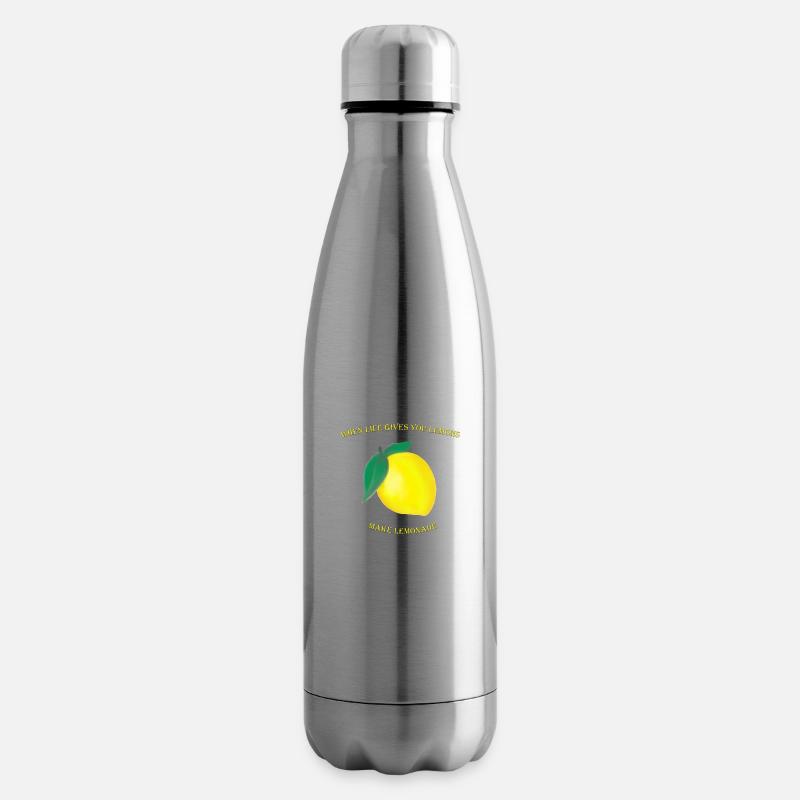 When Life Gives You Lemons Make Lemonade - Isolierflasche - Lightsilver