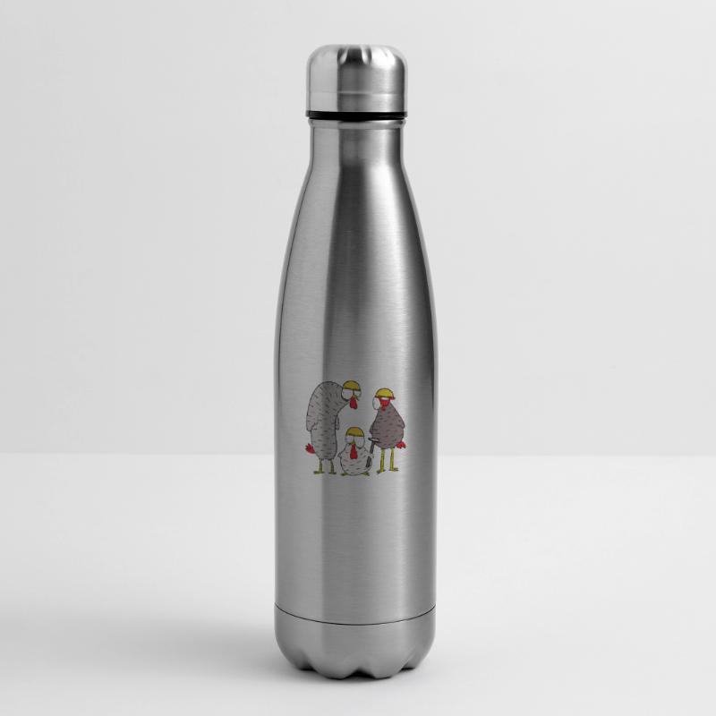 Construction Site Construction Client Deployment Team Hammer Insulated Water Bottle